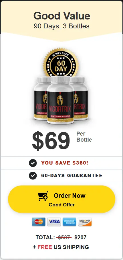 Vigoryn 3 Bottle Value Package